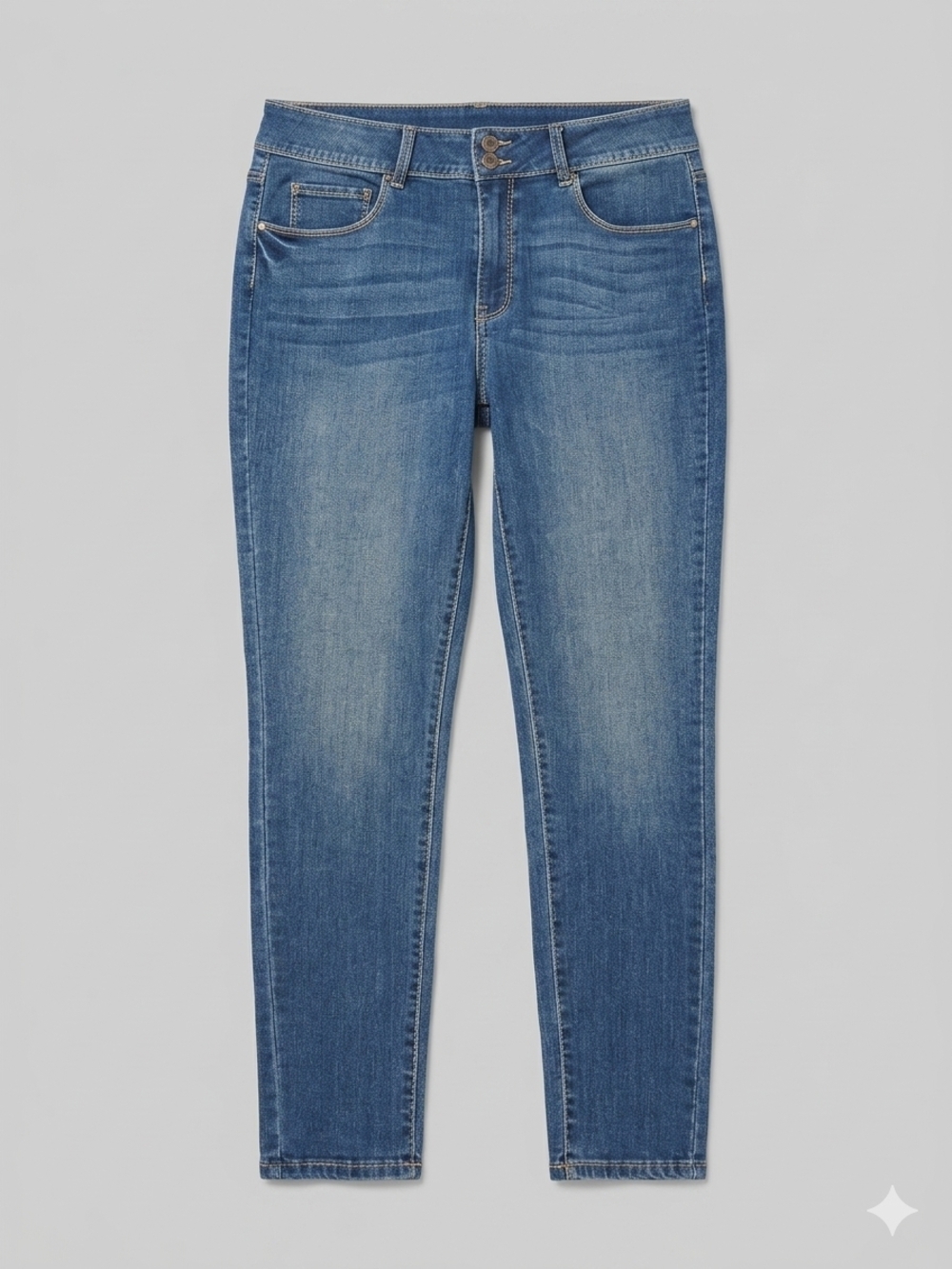 American Rag Cie Slim Stretch Skinny Jeans in Blue Wash